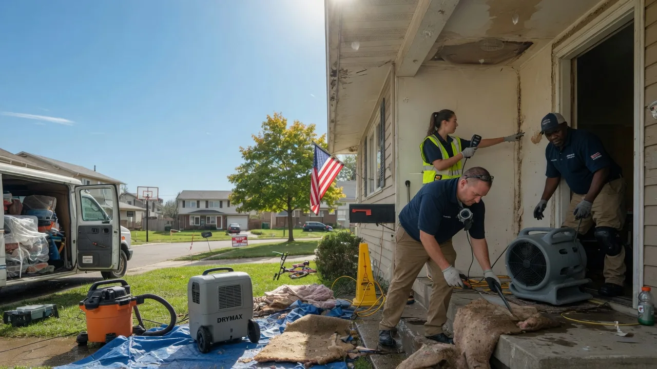 Water Damage Restoration in Prompton, PA near me